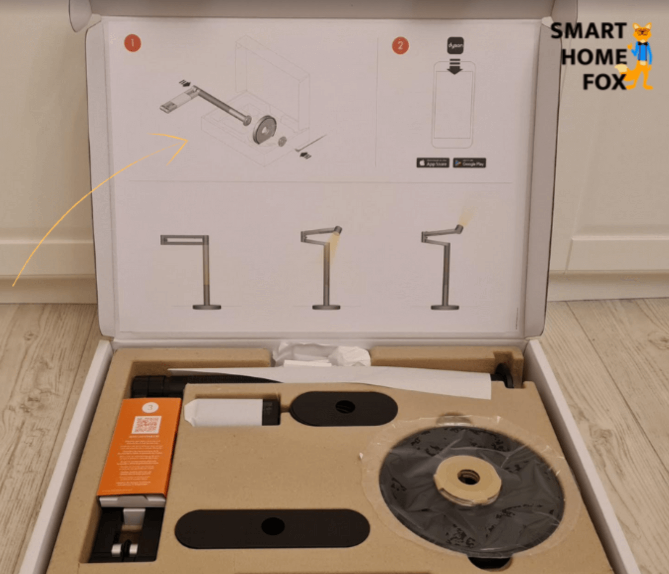 Assembling the Dyson Lightcycle Morph